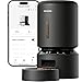 PETLIBRO Automatic Cat Feeder, 5G WiFi Automatic Dog Food Dispenser with Freshness Preservation, 5L Timed Pet Feeder with Low Food Sensor, Up to 10 Meals Per Day, Granary Black