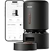 PETLIBRO Automatic Cat Feeder, 5G WiFi Automatic Dog Food Dispenser with Freshness Preservation, 5L Timed Pet Feeder with Low Food Sensor, Up to 10 Meals Per Day, Granary Black