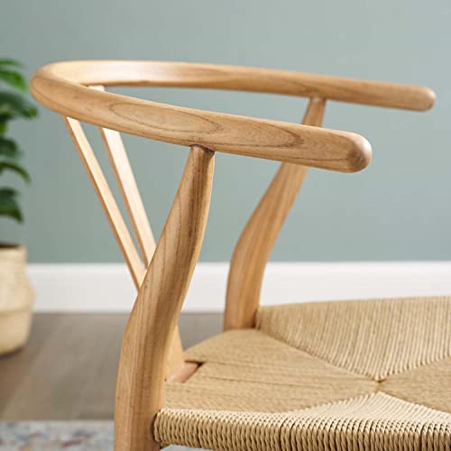 Modway Amish Mid-Century Wood Kitchen And Dining Room Chair In Natural #TOP2