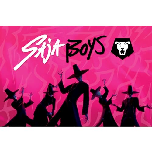 Close Up K-POP DEMON Hunter (IDOL) MAXI POSTER 91,5 cm x 61 cm Maxi Poster - Póster de arte de pared K-Pop sin marco para casa, dormitorio o estudio