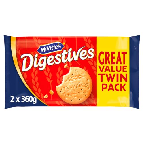 McVitie's Original Digestive Twin Pack, 2 x 360g, Pack Of 1