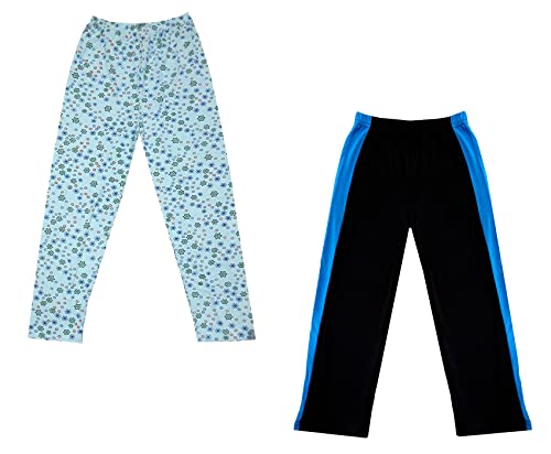 Image of indi weaves Boys and Girls Cotton Solid and Printed Pyjama /Pant /Trackpants