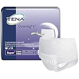 TENA Overnight Super Adult Underwear Pull On Medium Disposable Heavy Absorbency, 72235 - Pack of 14