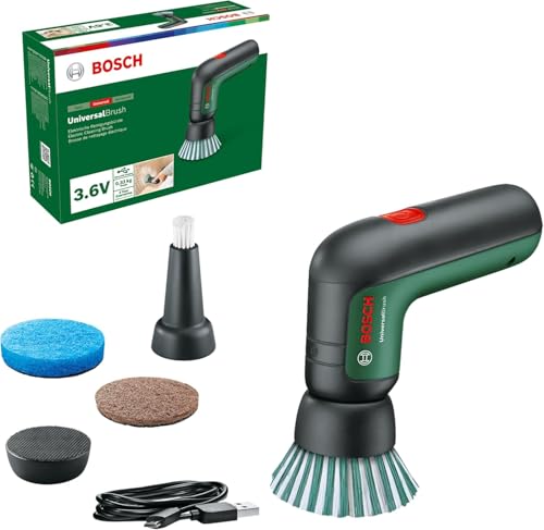 Bosch Limpiador de cristales GlassVAC y cepillo UniversalBrush con batería de 3,6 V 4