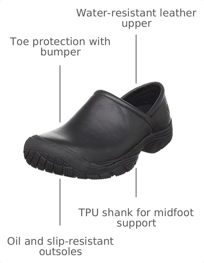 KEEN Utility Mens PTC Slip On 2 Kitchen Food Service Shoes product thumbnail 7