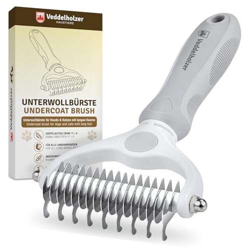 Veddelholzer Spazzola sottopelo (bianco-grigio)