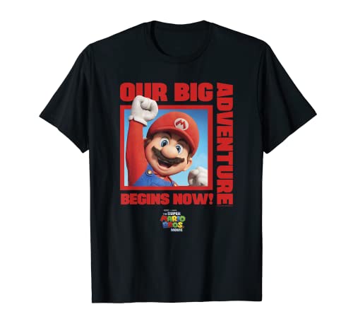 The Super Mario Bros. Movie Our Big Adventure Begins Now! Camiseta