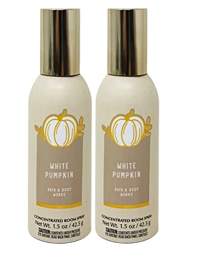 Bath and Body Works White Pumpkin Concentrated Room Spray 2 Pack - 1.5 oz / 42.5 g