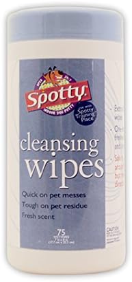 Spotty Cleansing Wipes, 75 Count