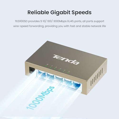 Tenda Switch da tavolo Gigabit Ethernet per Kit