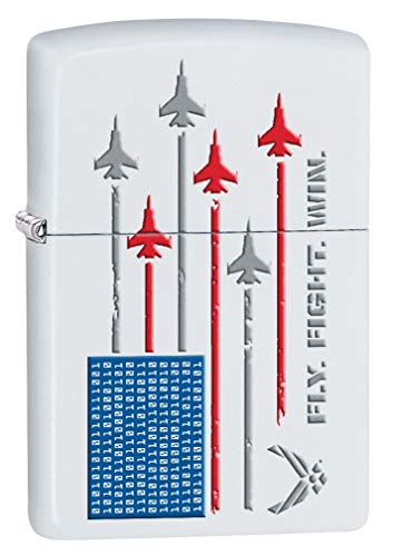 Encendedor Zippo U.S. Air Force Flag of Jets miniatura 1