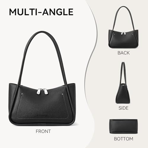BOSTANTEN Small Hobo Bags for Women, Shoulder Bag for Women, Trendy Designer Fall Winter Purse Vegan Leather Handbag by BOSTANTEN - Used condition - Image 6