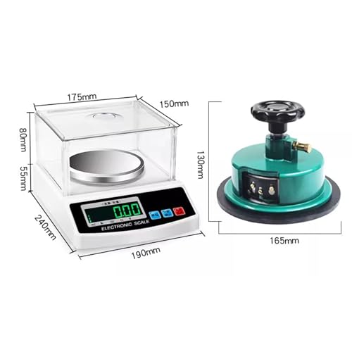 Elektronische Stoffwaage mit digitaler Textilgewichtsbalance 100 cm² Scheibenprobenschneider