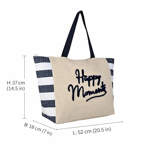 Image of ASIAN Tote Bag for Women | Stylish Office bag & Canvas Travel Handbag | Shopper and Shoulder Bag Lightweight Handbag with Multi Compartment | Travel, Office, Gym & Daily Use