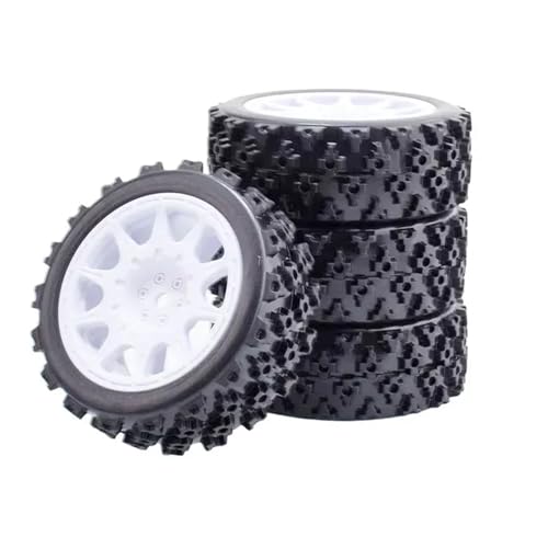 RC���[�V���O�p�[�c For WLtoys For MJX For WPL For 144001 144002 16207 16208 For MN128 86s G500 C24-1 1/10 �S���^�C���z�C�[���^�C���t�����g Rc �J�[���i(B-Whi
