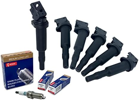 Bosch Ignition Coils (6) & Spark Plugs (6) Kit For BMW 128i 328i 525i X3 Z4 - 0221504470