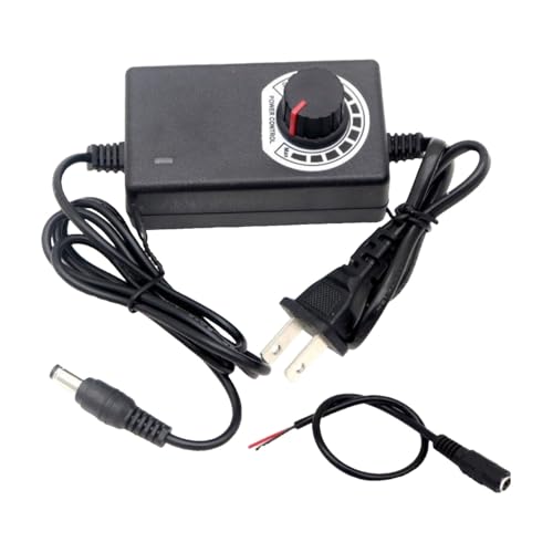 Adaptateur 220V-24V 1A Speed Cont avec DC femelle pour régler l'ambiance lumineuse du salon