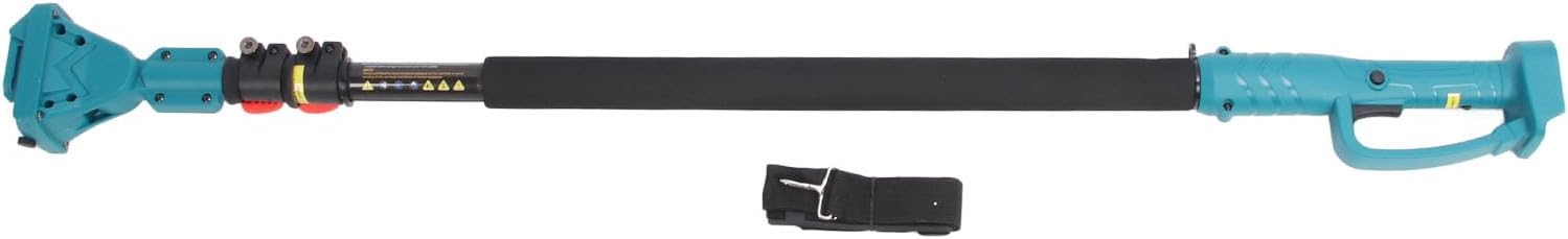 WALFRONT Cordless Pruning Extension Pole, Extendable from 4.27 to 8.2 Feet with 180 Degree Adjustable Head, Thick Aluminum Alloy Telescoping Rod for High Branch Trimming, Compatible