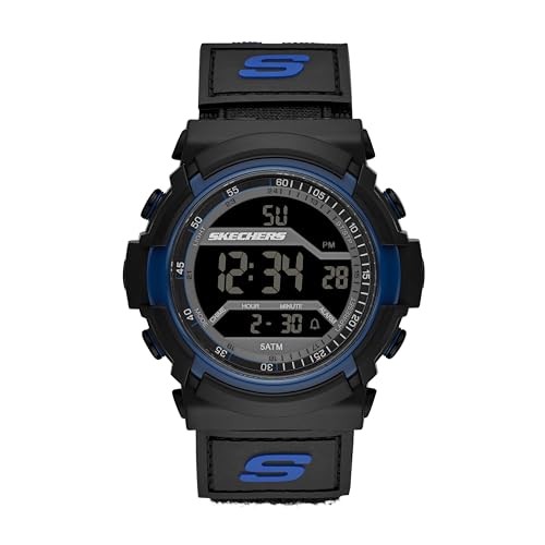 Listado de Reloj Puma Digital - los más vendidos. 47 Skechers SR1032 Reloj Digital para Hombre con Correa de Nylon, color Negro