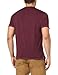 John Varvatos Men's Rex Henley, Dark Plum