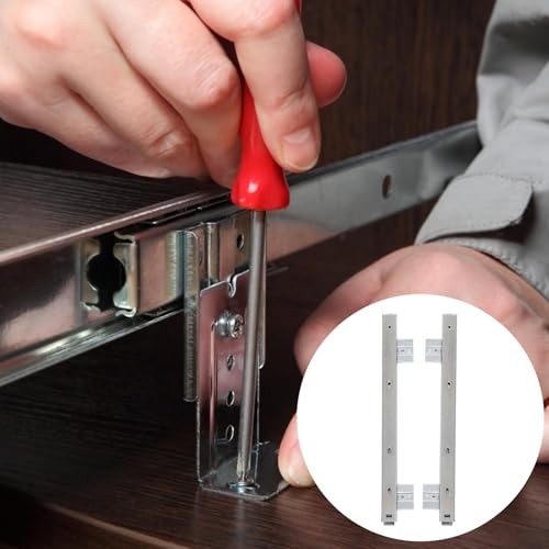 Rieles deslizantes para teclado de 27 cm y guías para cajón de computadora 5