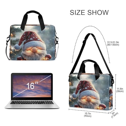 Funda para portátil ALAZA gnome navideño 13-15.6" miniatura 4