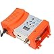 Digitaler HF-Modulator, HDM68 Audio Video HDMI AV zu HF Konverter Unterstützung PAL NTSC Format, VHF UHF HD Modulator für Satelliten Empfänger, Videokamera (EU-Stecker)