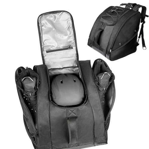 Bolsa de transporte de botas de esquí y mochila de equipo de esquí de nailon