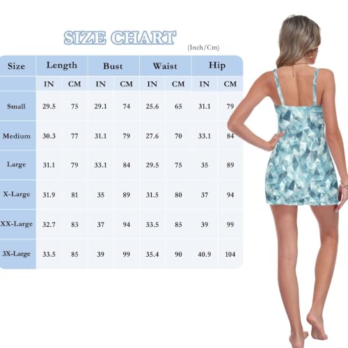 Robe de bain amincissante au design géométrique bleu d'exception - 4