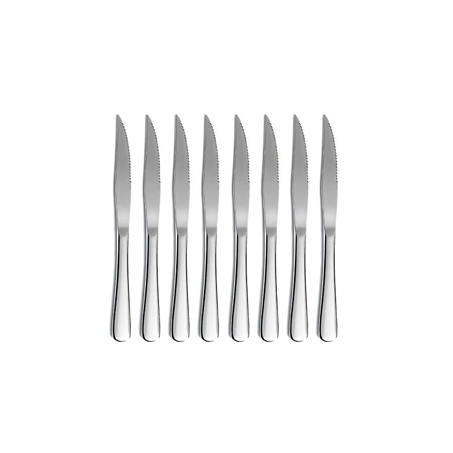 Steak-Knife-Set-Kyrtaon-Serrated-Knife-Stainless-Steel-Sharp-Knives-Set-Dinner-Knifes-Set-of-8-Dishwasher-Safe-Sturdy-And-Easy-To-Clean Steak Knife Set, Kyrtaon Serrated Knife, Stainless Steel Sharp Knives Set, Dinner Knifes Set of 8, Dishwasher Safe Sturdy And Easy To Clean