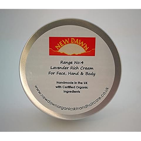 Organic Lavender Rich Cream for Dry Skin Cover