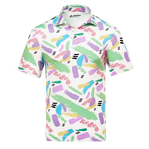 Image of Royal & Awesome Funny Golf Shirts for Men, Mens Golf Shirt, Crazy Golf Shirts for Men, Fun Golf Polos for Men, Mens Polo Golf