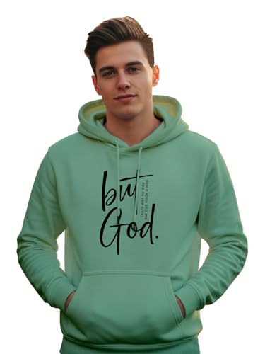 Image of XENOVAURBAN Hoodie for Men /Women | Unisex fit Cotton Fleece Hooded Sweatshirt - GOD1