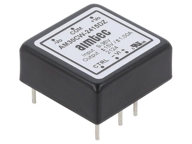 Convertisseur DC/DC 30W AIM AM30CW-2415DZ compact avec tension de sortie 15VDC