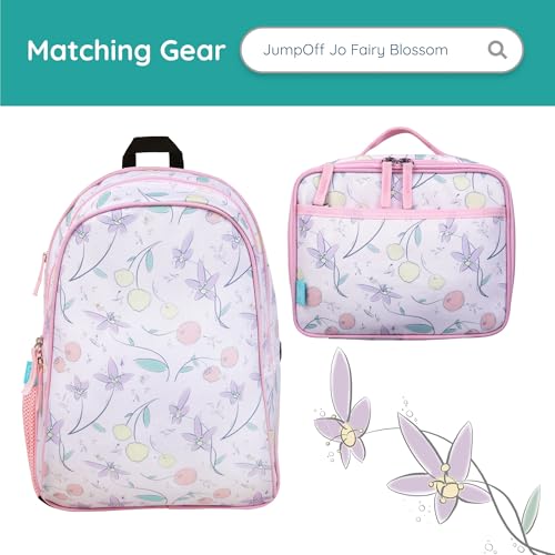 Image of JumpOff Jo by Wildkin Overnighter Duffel Bag - Lightweight Travel Bag for Kids - Fairy Blossom