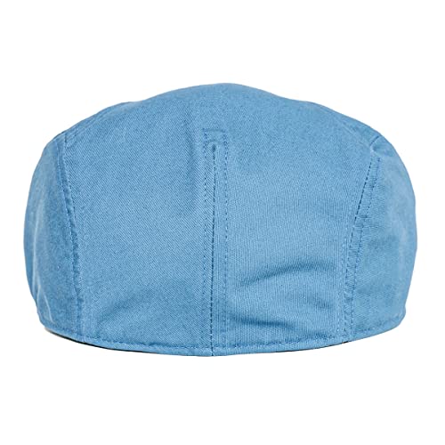 Image of BOTVELA Men Cotton Twill Newsboy Flat Ivy Driving Hat Fitted Cap