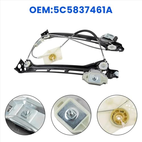 Lève-vitre avant gauche mécanisme électrique compatible VW Beetle Cabriolet 5C5837461G