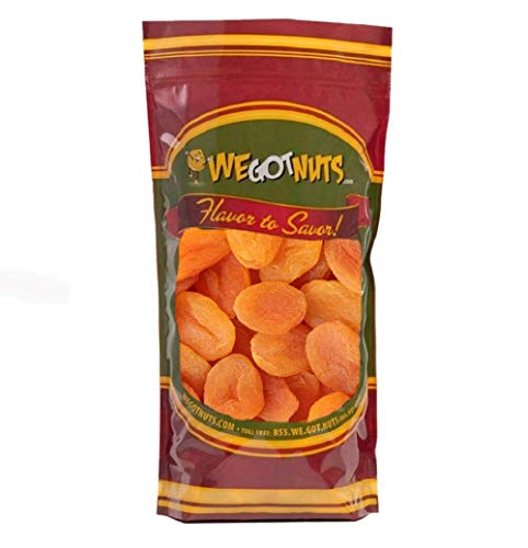 We Got Nuts Dried Turkish Apricots in Resalable Bag, 5 Lbs