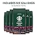 Starbucks Ground Coffee, Dark Roast Hot or Iced Coffee, French Roast, Six 12 oz Bags​