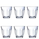 ECOLÓGICO Arcoroc ARCADIE Caja 6 Vasos Bajos Vidrio 35Cl