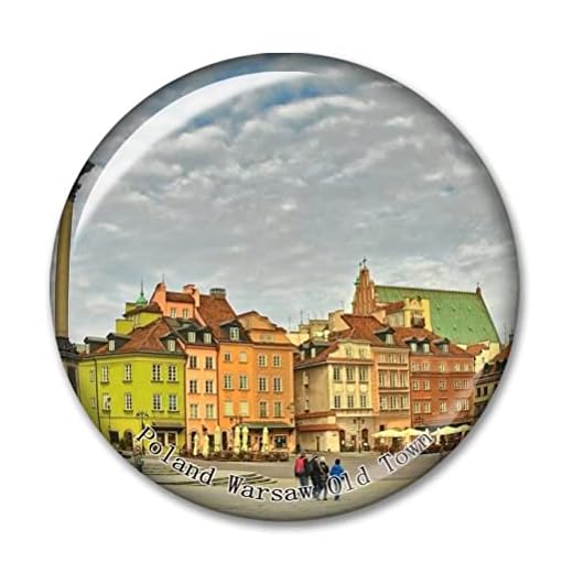 Polen Warszawa gamla stan Kabul Abdul Rahman moské kylskåp magnet klistermärke souvenir resa gåva samlarobjekt 3D kristall hantverk
