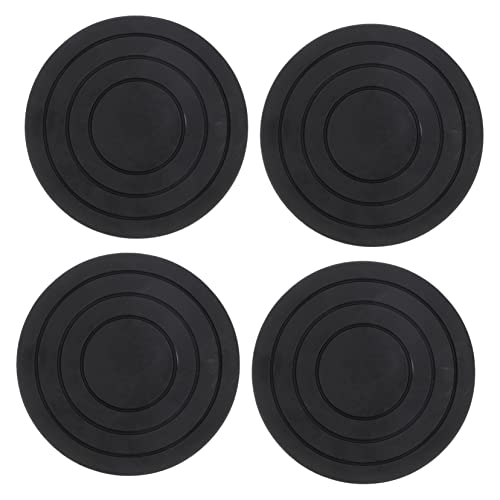 BUGUUYO 4個耐衝撃 滑り止め脚パッド 家具の高さ用 防音 防水 耐摩耗 洗濯機 冷蔵庫 ベッド ソファ テーブル対応