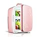 Produktbild AYDQC Kleine Größe Kühlschrank, 15L Mini Kühlschrank Kleinkühlung Home Kühlschrank Auto Dual-Nutzung Hostel Mini Kühlschrank-Pink 42x30x32cm (17x12x13inch) fengong