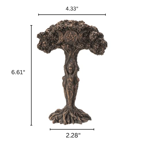 Estatua Pacific Gifting Tree Ent de resina, 4.33 x 2.28 x 6.61 pulg miniatura 5