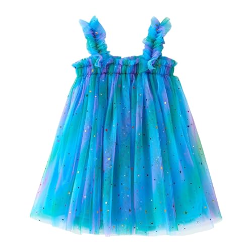Robe à paillettes sans manches fille robe princesse scintillante