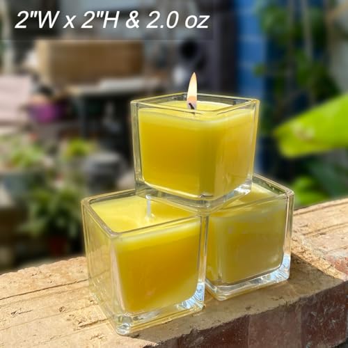 Seven Moons CANDLES Strong Lemongrass Scented Votive Candles thumb #2