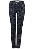 Tight Fit Denim Cecil Damen Leo-Hose Dark Graphite Grey 26