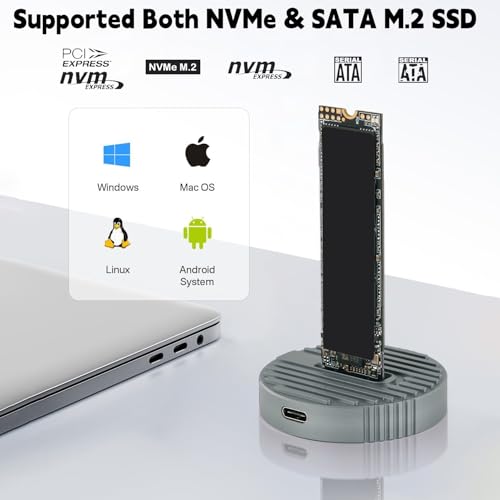 Lector Externo M.2 NVMe SSD Adaptador 10Gbps USB A WAY07 miniatura 2
