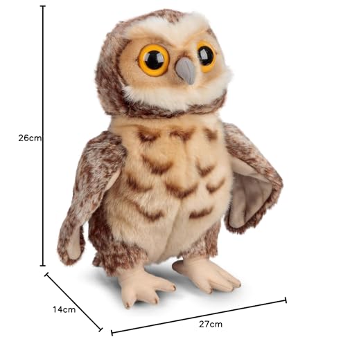 Tobar Animigos World of Nature TAWNT OWL Plush Toy