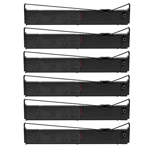 Cintas compatibles para impresora DFX-9000/9000N negras 6 unidades miniatura 2